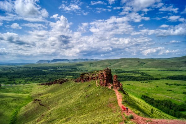Горы сундуки Хакасия
