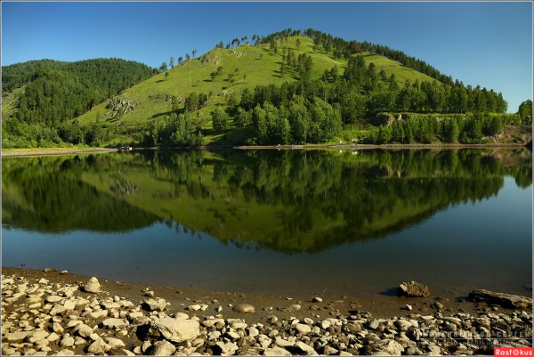 Горы Енисей Хакасия