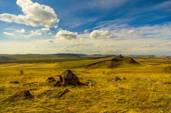 Абаканская степь Хакасия
