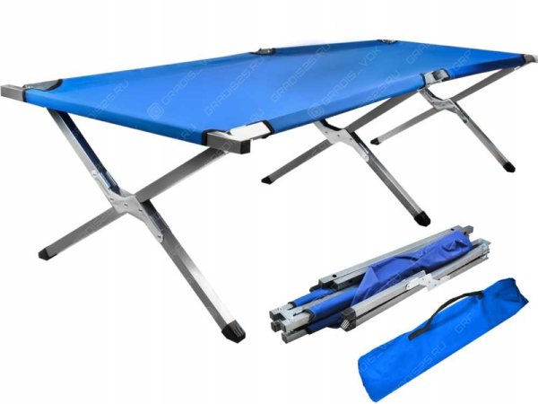 Кровать складная KUTBERT 190x64см зел.