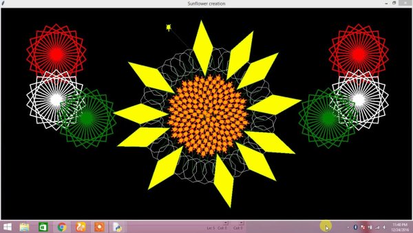 Фракталы Python Turtle