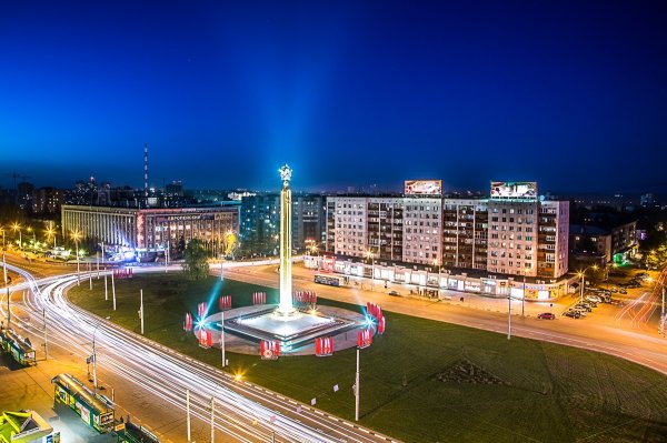 Город Липецк площадь Победы