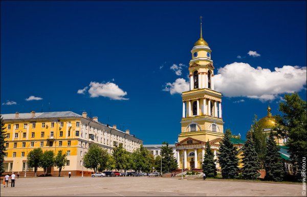 Соборная площадь Липецк