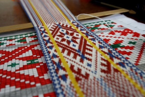 Переборное Ткачество техника
