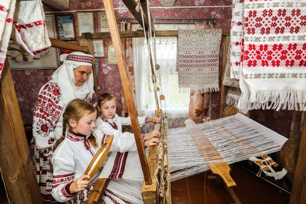 Далматово музей Ткачество