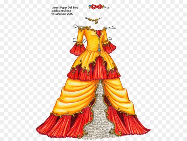 Бумажные костюмы на маскарад