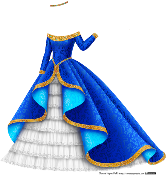 Платье принцессы мультяшное