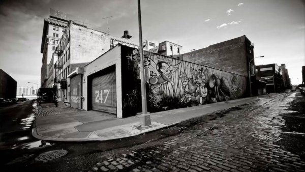 Черно белое гетто