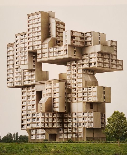 Сюрреалистическая архитектура Филипа Дюжардена...