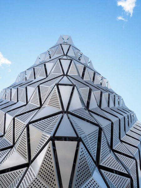 Архитектура объемных сооружений