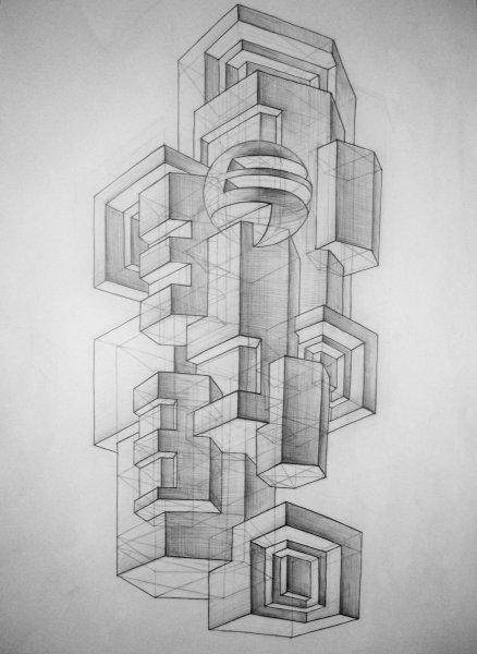 Архитектурная объемно пространственная композиция СПБГАСУ