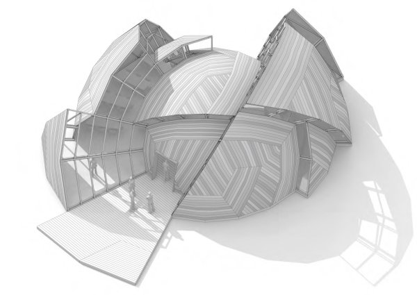 Геодезический купол ревит