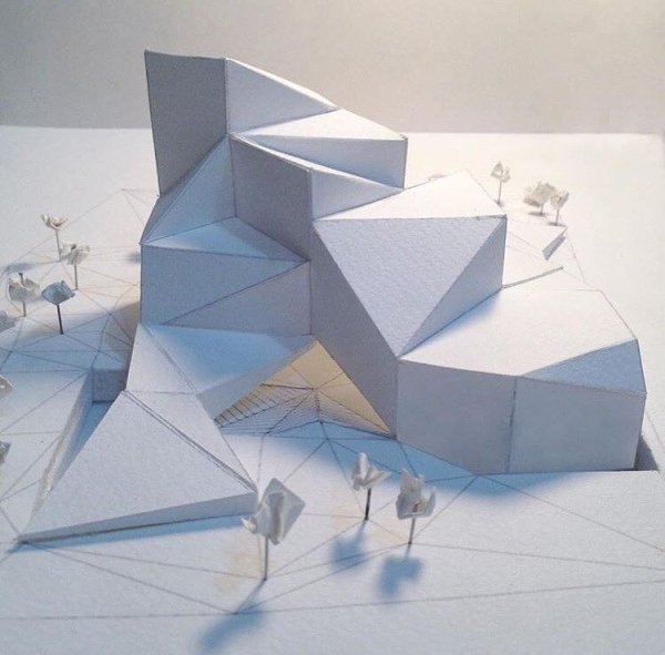 Объемная композиция в архитектуре