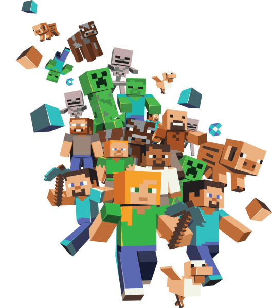 Minecraft персонажи