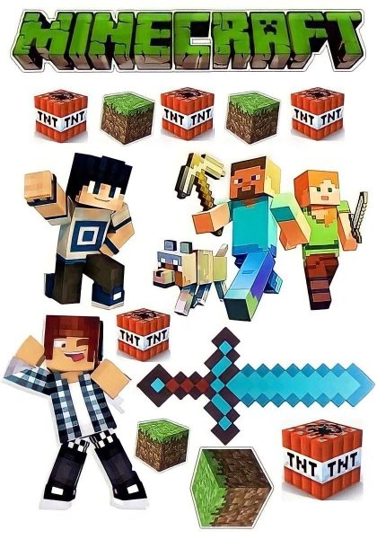 Minecraft персонажи