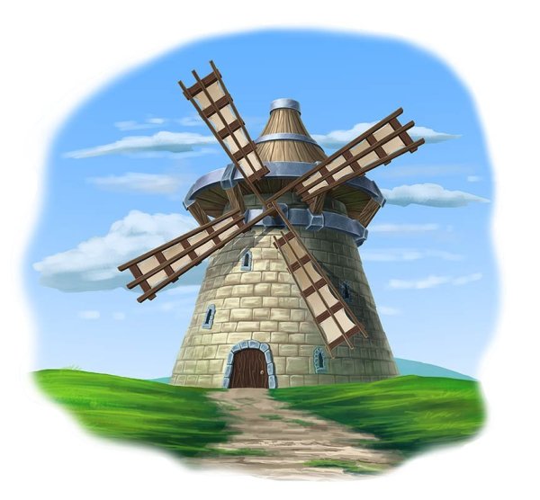 Мережка Ветряные мельницы