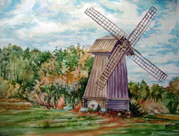 Мельница Михайловское Пушкин