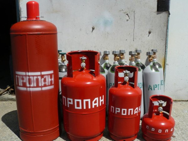 Баллон газовый пропановый 27 л