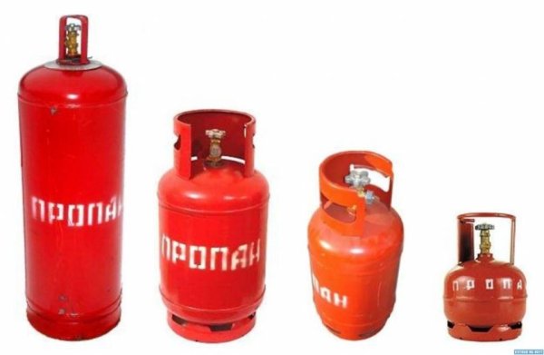 Баллон пропановый novogas - 5 л.
