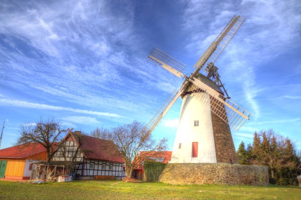 Мельница мукомольная ветряная