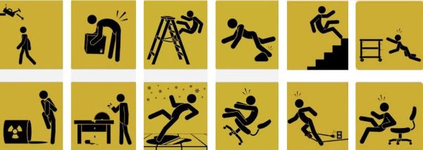 Причины бытовых травм