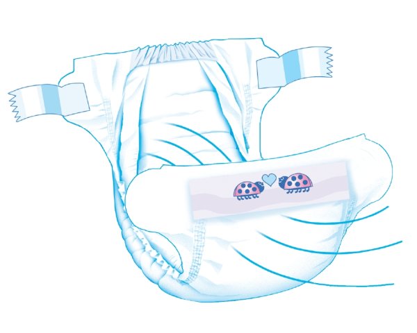 Памперс нарисованный