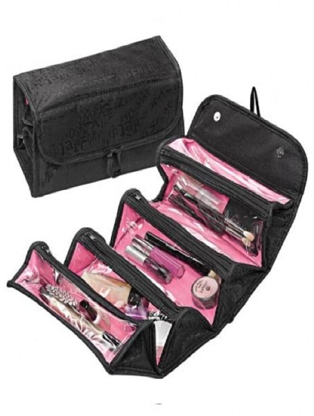 Складной несессер для косметики (Travel Roll-up Bag)