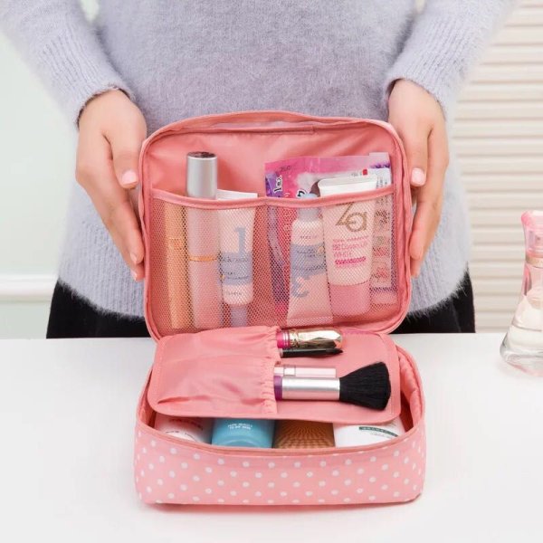 Косметичка Toiletry Bag розовая