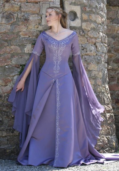 Elven Dress Medieval Dress Renaissance Dress Medieval