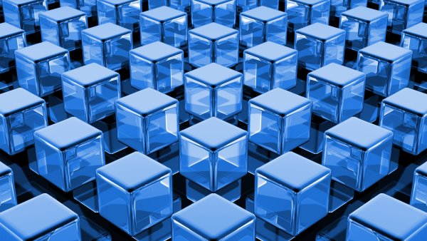 Обои кубики 3d