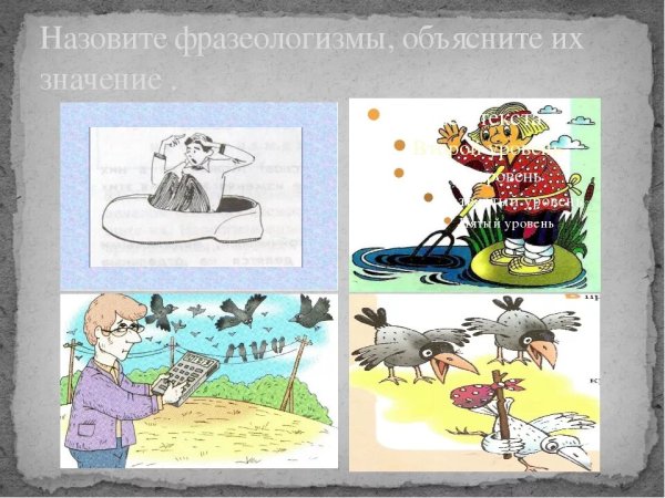 Фразеологизм картина