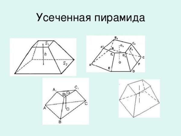 Произвольная усеченная пирамида