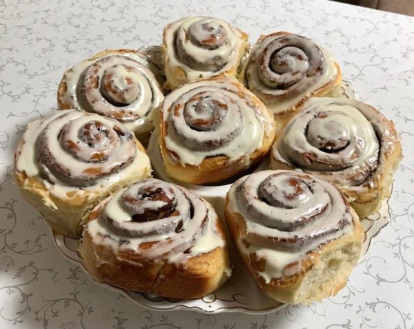 Cinnabon булочки