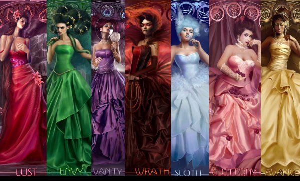 Семь смертных грехов гордыня похоть