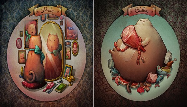 Семь смертных грехов чревоугодие Алчность
