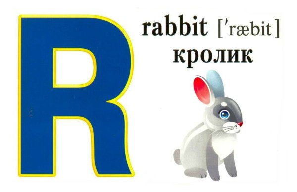 Буквы английского алфавита для детей