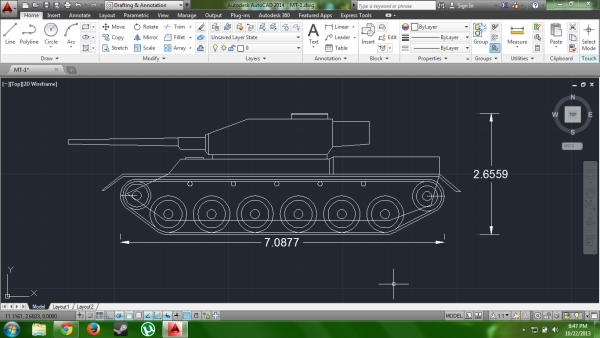 2d чертежи для AUTOCAD