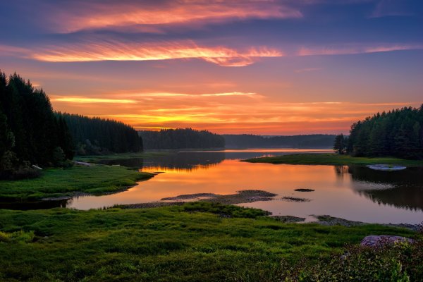 Красивая река