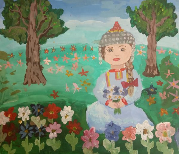 Рисунок на тему моя Чувашия