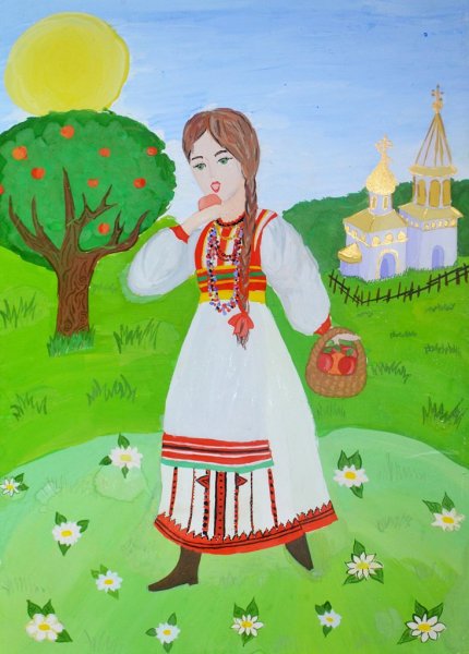 Рисунок на тему Чувашия