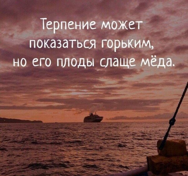 Высказывания про терпение