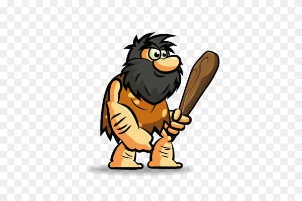 Пещерный человек охотник