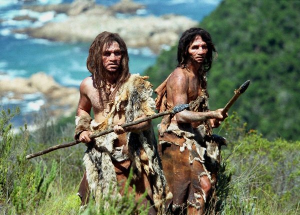 За волосы и в пещеру