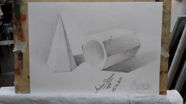 Призма Академический рисунок