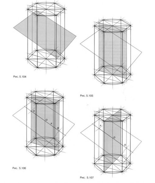 Построение шестиугольной Призмы в перспективе