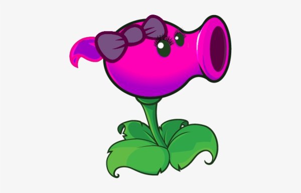 Горохострел из растения против зомби