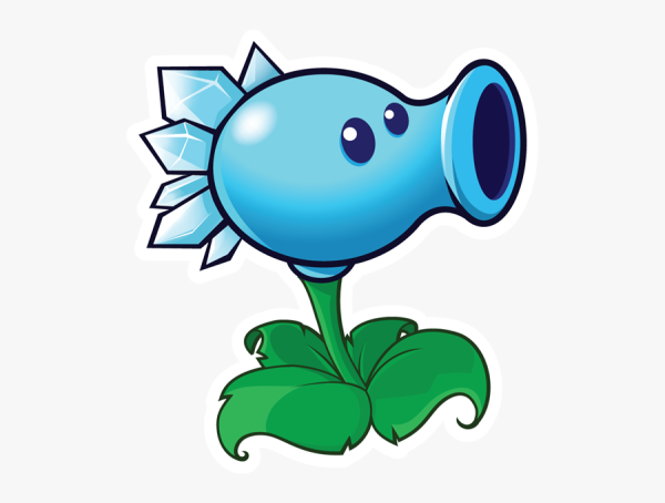 Растения против зомби 2 ледяной Горохострел