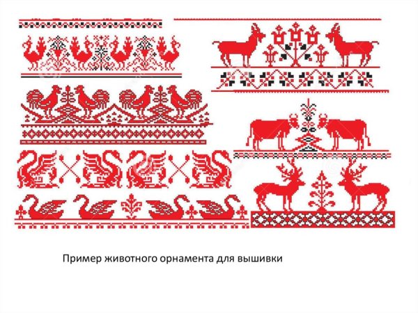 Европейский зооморфный орнамент