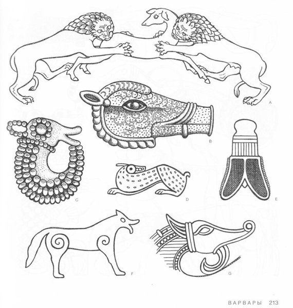 Татарский орнамент зооморфный мотив