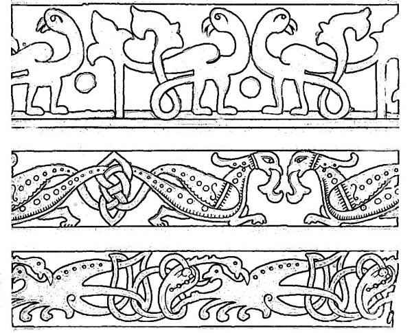 Звериный стиль Пермь орнамент